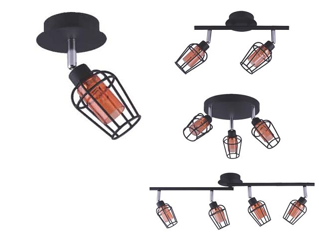 Classic Design Metal Iron 4 Heads G9 Led Ceiling Light Led Decorative Spot Light AS-2025