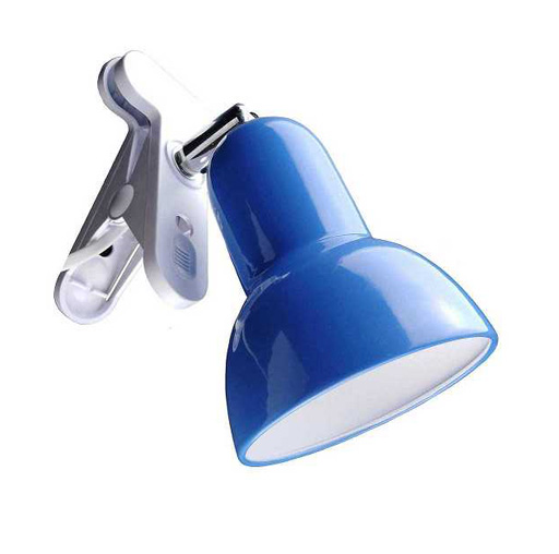 Clamp Light,Metal Lampshade, Rotation Clip on Lamp Portable Book Reading Light,Clamp on Desk AT-7001