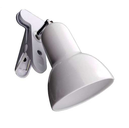 Clamp Light,360¡ã Rotation Clip on Lamp,Clamp on Desk/Table/Bunk Bed/Cupboard AT-7001