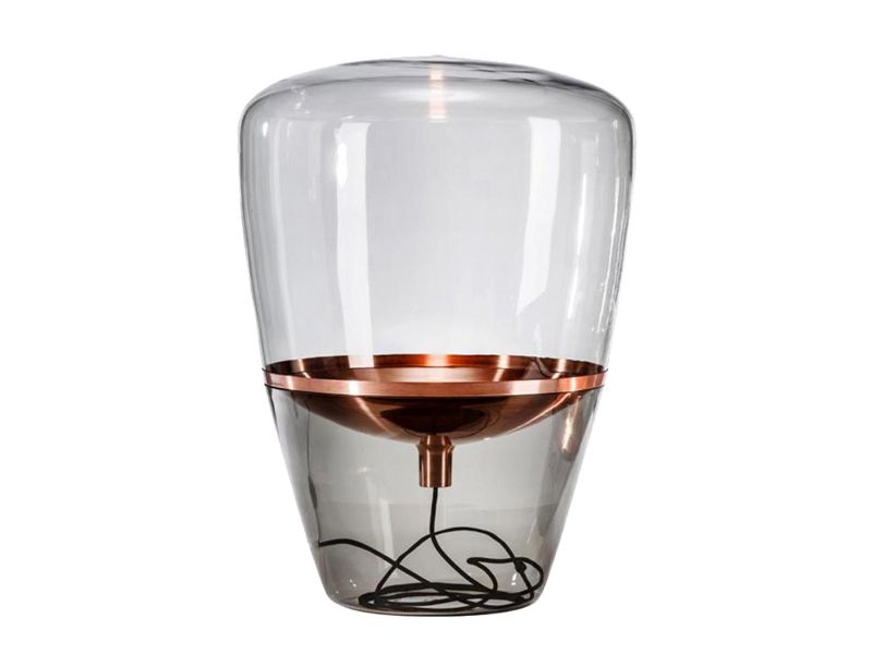 Decorative glass table lamp bespoke lighting three color E27 AT-7116