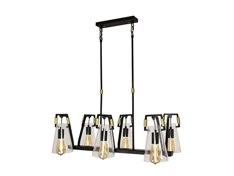 UL Classical 6 Light Chandelier, Oil Rubbed Bronze AP-3002-06