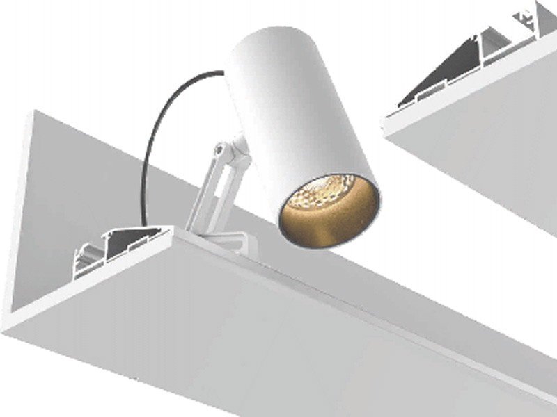 Side mounted track spot light LED COB AS-3005