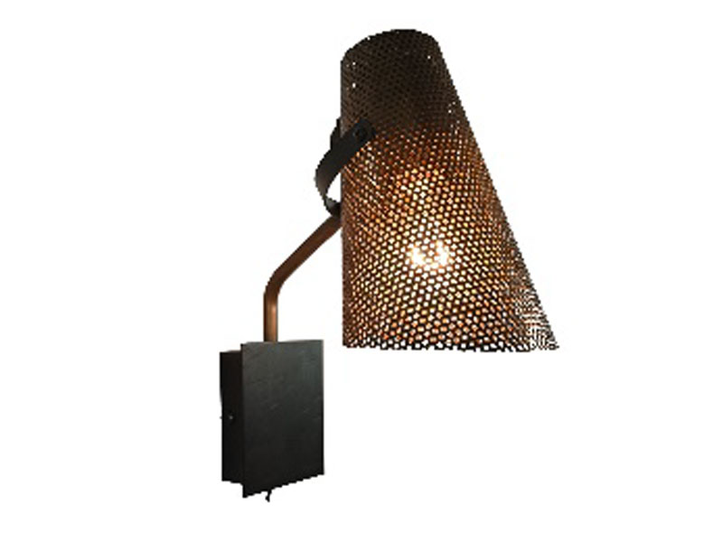 Industrial style steel net shade wall lamp AW-3012